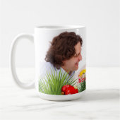 家族写真クリスマス コーヒーマグカップ (左)