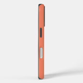 家族写真コラージュのインスタントカメラフレームサンゴ Case-Mate iPhoneケース (裏面 / 右)