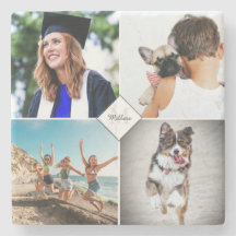 家族写真コラージュ名モノグラム