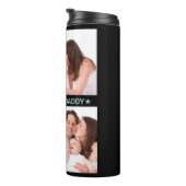 家族写真コラージュ最高のパパ永遠の父の日 タンブラー (回転右)