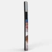 家族写真コラージュ グレー 4枚用 Case-Mate iPhoneケース (裏面/右)