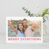 家族写真メリー全フェスティバル赤シンプル色 シーズンカード (スタンド正面)