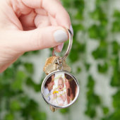 家族写真予算スペシャルカッコいい キーホルダー (手)