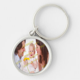 家族写真予算スペシャルカッコいい キーホルダー