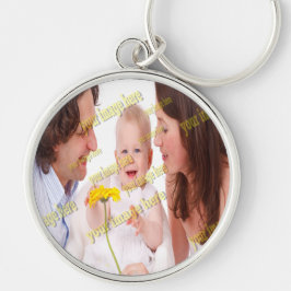 家族写真予算スペシャルカッコいい キーホルダー