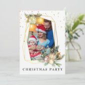 *~*家族写真企業のAP20クリスマスパーティー 招待状 (スタンド正面)