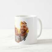 家族写真入りコーヒーマグ コーヒーマグカップ (正面右)