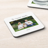 家族写真懸命プラスチックばいせん コースター (左側)