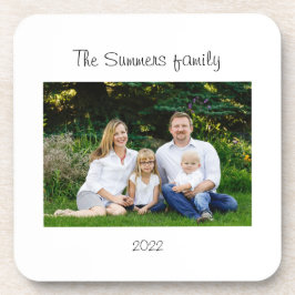 家族写真懸命プラスチックばいせん コースター