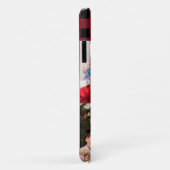 家族写真素朴赤バッファロープレイド Case-Mate iPhoneケース (裏面/右)