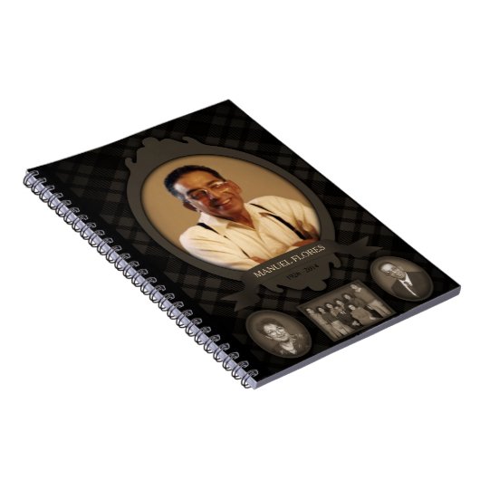 家族写真記念ゲストブック ノートブック (右側)