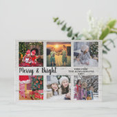 家族写真集メリー団と明るいクリスマスホ シーズンカード (スタンド正面)