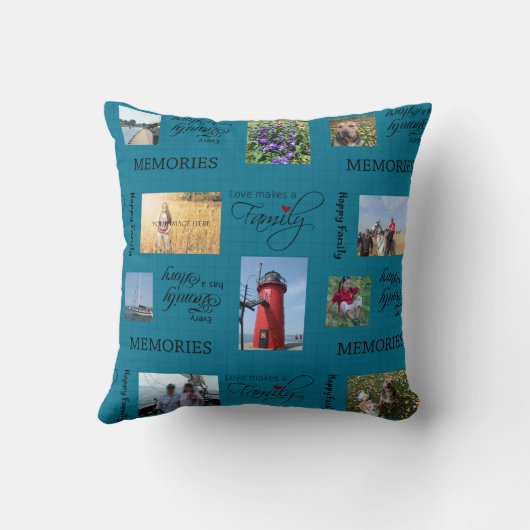 家族写真集 クッション (裏面)