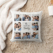 家族写真集| Chicスクリモダンプト クッション (ブランケット)