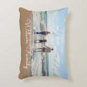 家族写真 アクセントクッション (正面(垂直))