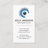 家族医師 | MDの練習 | オプトメトリロゴ 名刺 (正面)