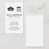 家族医師 | MDの練習 | 検眼 名刺 (正面/裏面)