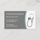家族医療モダン  名刺 (正面)