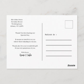 家族及び友人の葉書 ポストカード