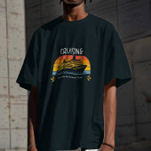 家族向けのクルーズ休暇を満喫する Tシャツ