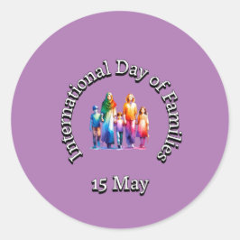 家族国際的の日: 5月15日 ラウンドシール