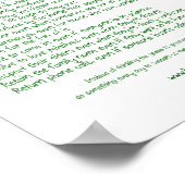 家族地球に優し員 ポスター (角)