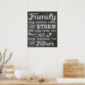 家族引用文ポスター ポスター (キッチン)