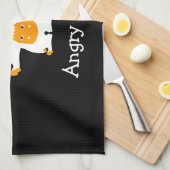 家族怒サルデザインTシャツバスマット キッチンタオル (四つ折り)