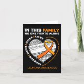 家族性白血病認識度製品ギフトメン カード (正面)