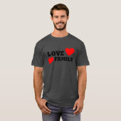 家族愛の贈り物 Tシャツ (正面フル)