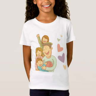 家族愛ガールTシャツ Tシャツ