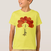 家族感謝祭トルコ Tシャツ (正面)