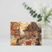 家族感謝祭 シーズンポストカード (スタンド正面)