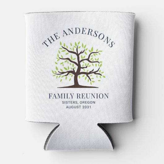 家族懇親会いとこ達が集まるカスタム 缶クーラー (正面)