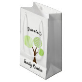 家族懇親会お土産ギフト スモールペーパーバッグ (正面アングル)