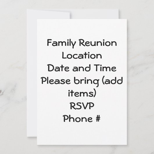 家族懇親会お祝い 招待状