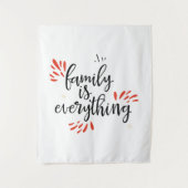 家族懇親会は全てだ タペストリー (正面)