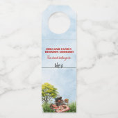 家族懇親会クックアウトザパーク ボトルネックタグ (正面)