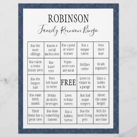 家族懇親会ビンゴゲーム#3 (正面)