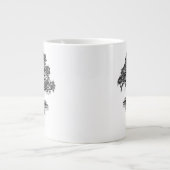 家族懇親会マグ ジャンボコーヒーマグカップ (正面)