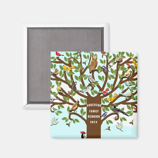 家族懇親会党は磁石を好む マグネット (正面/裏面)