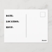 家族懇親会天体抽象芸術発表 ポストカード (裏面)