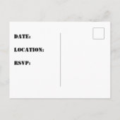 家族懇親会天体抽象芸術発表 ポストカード (裏面)