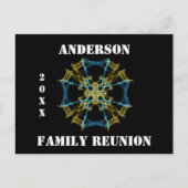 家族懇親会天体抽象芸術発表 ポストカード (正面)