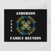 家族懇親会天体抽象芸術発表 ポストカード (正面)