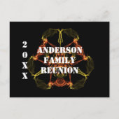 家族懇親会天体抽象芸術発表 ポストカード (正面)