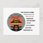 家族懇親会招待はがき ポストカード (正面)