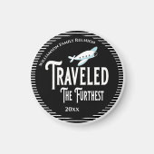 家族懇親会賞が最も遠く行った マグネット (正面)