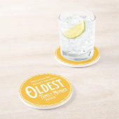 家族懇親会賞最年長の家族 コースター (側面)