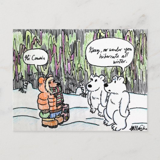 家族懇親会 ポストカード (正面)